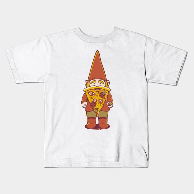 Pizza Gnome by Tobe Fonseca Kids T-Shirt by Tobe_Fonseca